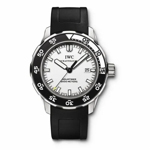 IWC Aquatimer 2000 Stainless Steel / White / Rubber IW3568-11 (3568-11, IW356811)